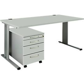 Schäfer Shop Pure SET PLANOVA BASIC, Schreibtisch