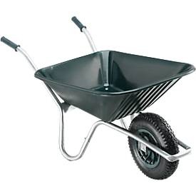 Schubkarre, TK 150 kg, 100 l, PVC grün