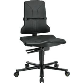 bimos ESD Sintec Arbeitsdrehstuhl mit Sitzneigungsverstellung mit Rollen