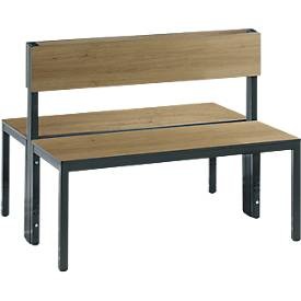Garderobenbank BASIC PLUS, doppelseitig