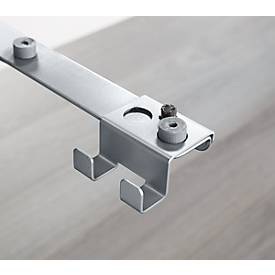 Taschenhaken für Schreibtisch PLANOVA ERGOSTYLE, weißalu
