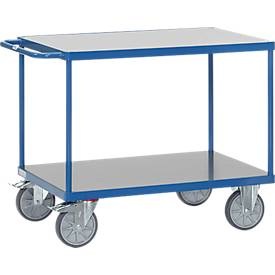 Tischwagen 1200 x 800 mm, Hart-PVC Plattform