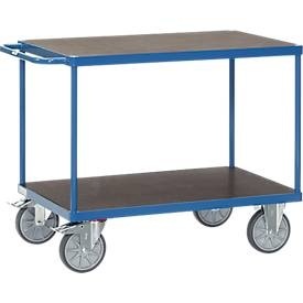 Tischwagen 850 x 500 mm, wasserfeste Plattform