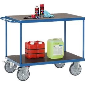 Tischwagen 1000 x 600 mm, wasserfeste Plattform