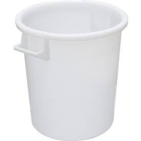 Tonne, aus HDPE, stapelbar 50 Liter, natur