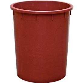 Tonne, aus HDPE, stapelbar 150 Liter, rot