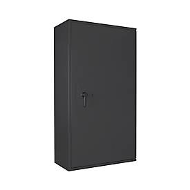 Tresor Lyra 18, Klasse 0 nach EN 1143-1, 341 l, Türanschlag rechts, Doppelbartschloss, 4 Fachböden, B 850 x T 420 x H 1550 mm, graphitgrau RAL 7024