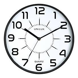 UNiLUX Wanduhr Pop Ø 30 cm, Schwarz