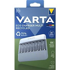Varta Eco Charger Multi Rundzellen-Ladegerät NiMH Micro (AAA), Mignon (AA)