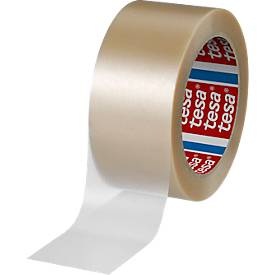 Verpackungsklebeband tesa® 4100, für mittelschwere Pakete, manuell o. maschinell nutzbar, 6 Rollen, B 50 mm x L 60 m, PVC, transparent