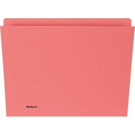 Vertikalmappe Biella, für DIN A4, L 330 x B 265 x H 1 mm, Karton, rot
