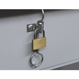 Vorhängeschloss Cemo, für Allzweckboxen/Streugutbehälter/Lagertank, verzinkt