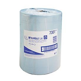 WYPALL Wischtuchrolle L20 2-lagig Gerollt Blau 500 Blatt