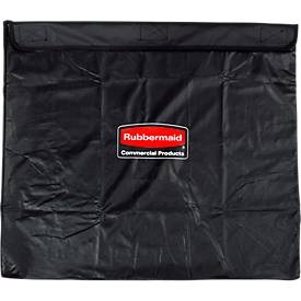 Rubbermaid X-CART, Vinyl-Sack 300 l schwarz