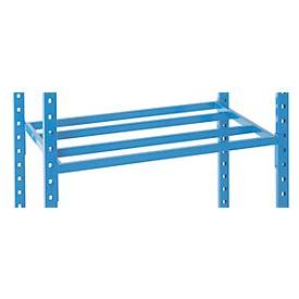 Zusätzlicher Rohrgitterboden, f. Schwerlast-Steckregal, B 1260 x T 500 mm