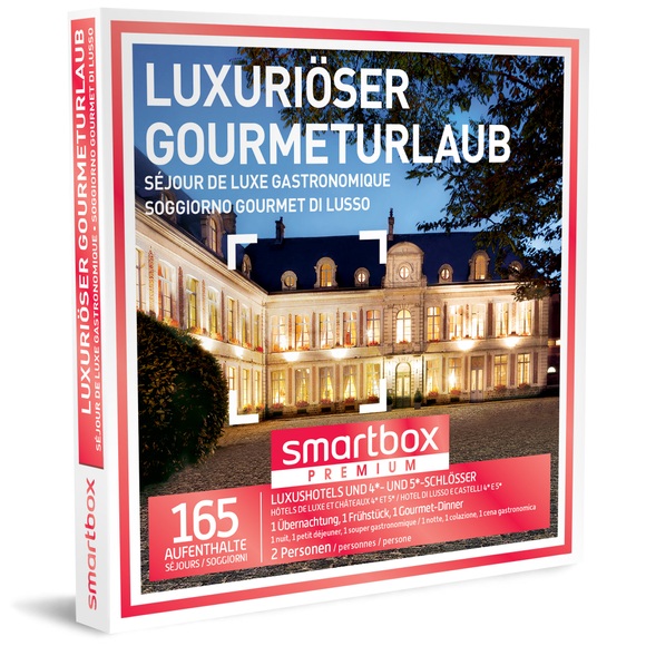 Luxuriöser Gourmeturlaub - Geschenkbox Unisex