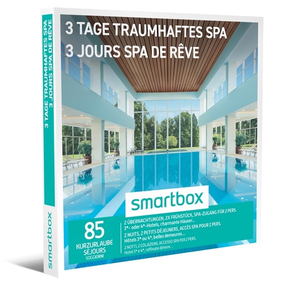 3 Tage Traumhaftes Spa - Geschenkbox Unisex