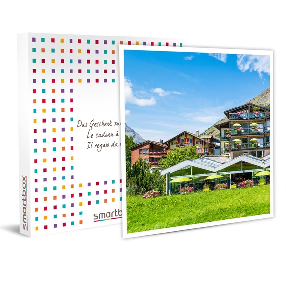 3 Tage in einer Suite mit privatem Wellnessbereich, Anwendungen und Dinner in einem 4* Hotel in Saas-Almagell