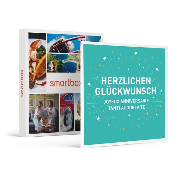 Herzlichen Glückwunsch - Geschenkbox Unisex