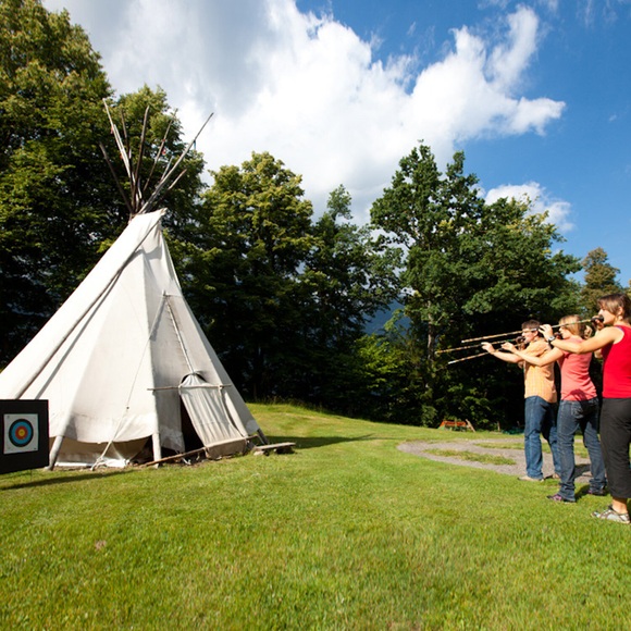 Entspannung Und Abenteuer: 1 Nacht Im Tipi-zelt Und Ein Blasrohr-kurs Für Anfänger - Geschenkbox Unisex