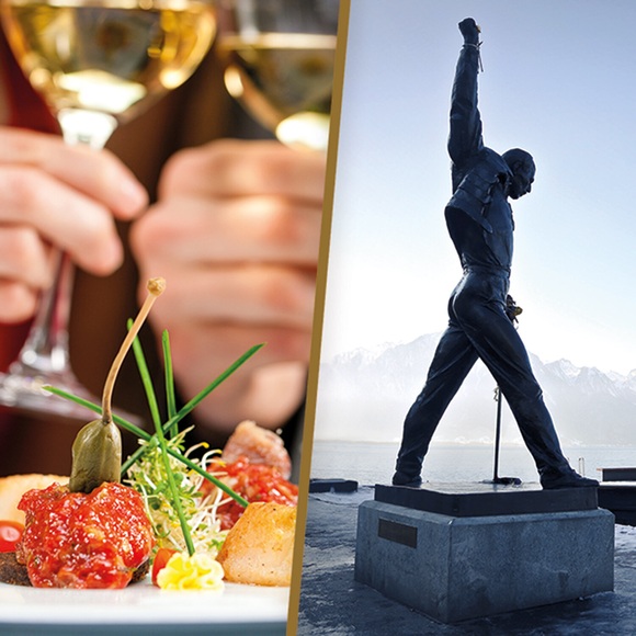 Zwischen Musik Und Geschmack In Der Schweiz: Auf Den Spuren Von Freddie Mercury Und Dinner Für 2 - Geschenkbox Unisex