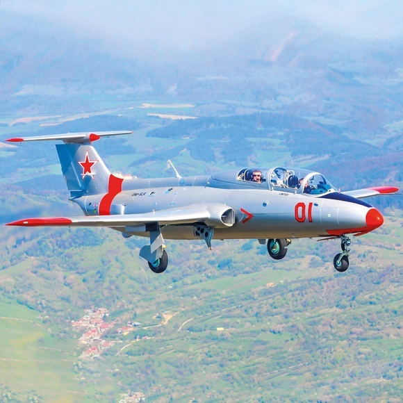 Wunderbarer Jetflug: 20 Minuten in einem L-29 DELFIN für 1 Person in der Slowakei