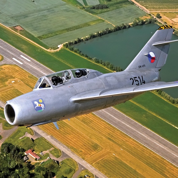 Pilot für 1 Tag in Tschechien: 20-minütiger Flug in einem MIG-15 Jet