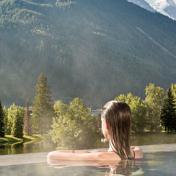 Genuss und Entspannung in der QC Terme Chamonix: 1 Tagespass, Mittagessen und Spa-Kit für 2