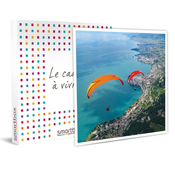 Ein Unglaublicher Tandemflug Mit Dem Gleitschirm Über Den Genfer See Und Die Schweizer Alpen - Geschenkbox Unisex