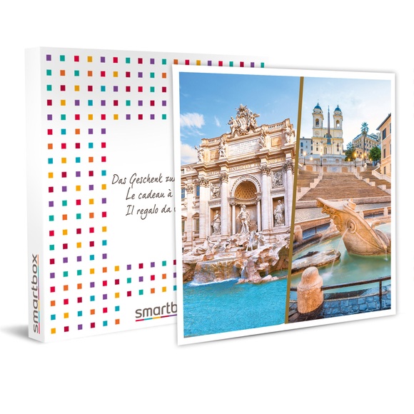 Geheimes Rom: Besuch Der Spanischen Treppe Und Des Trevi-brunnens Und 2 Übernachtungen In Einem 4*-hotel - Geschenkbox Unisex