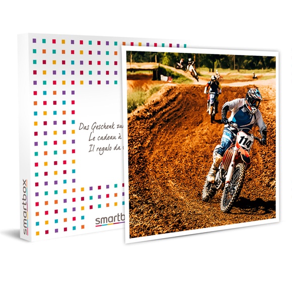 2 Motocross-lektionen Für 2 Personen Und Mx-gadgets - Geschenkbox Unisex