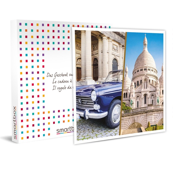 Du & Ich In Paris: Oldtimer-peugeot-tour Mit Gourmetpause Und 2 Übernachtungen - Geschenkbox Unisex