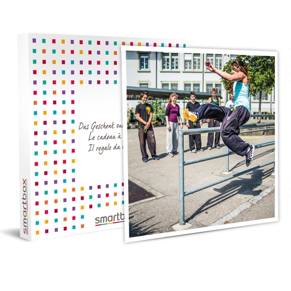 Parkour Passion: 1 Privatstunde Von 1 Stunde Für 2 Personen Mit Trust Cube Kit - Geschenkbox Unisex