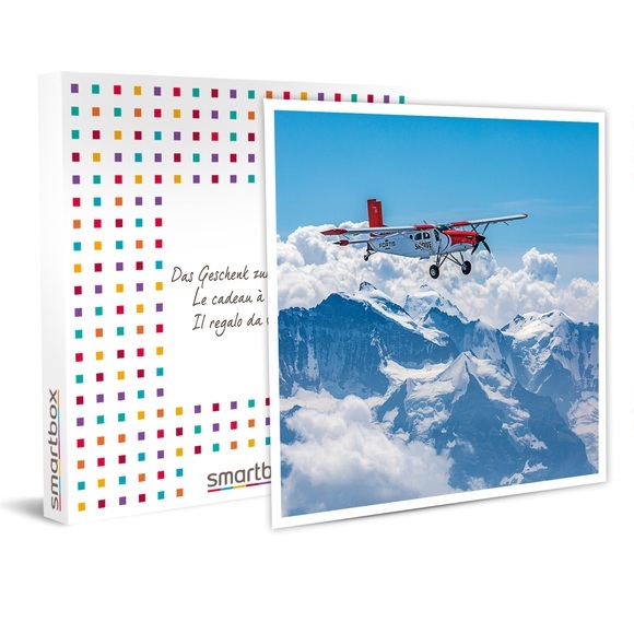 Ein Flug Über Das Gipfel-trio Eiger, Mönch Und Jungfrau Und Den Aletschgletscher - Geschenkbox Unisex