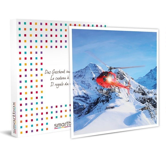 Ausflug In Die Luft: 40-minütiger Hubschrauberrundflug Über Die Alpen Mit Grillpause - Geschenkbox Unisex