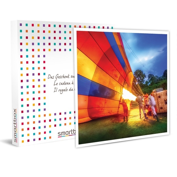 2-stündige Nachtballonfahrt Ab Genf Mit Einweisung Und Abschliessendem Toast Für 2 Personen - Geschenkbox Unisex