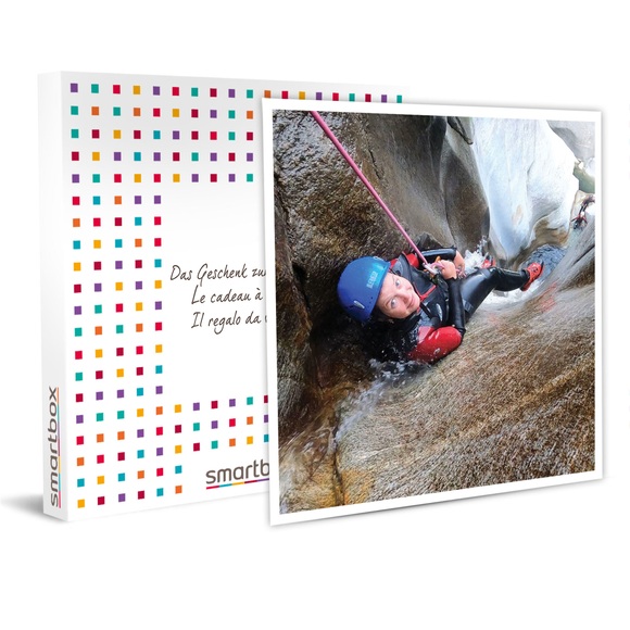 4-stündiger Canyoning-Kurs für 2 Anfänger im Kanton Tessin