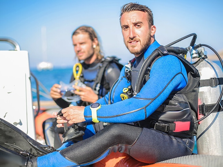 Die Unterwasserwelt des Salento: 1x 40-minütiger Tauchgang mit Tauchlehrer für 2 Personen