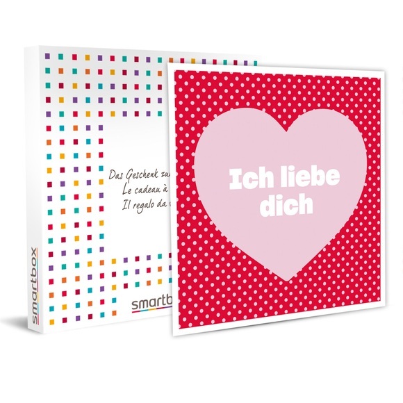 Ich Liebe Dich - Geschenkbox Unisex