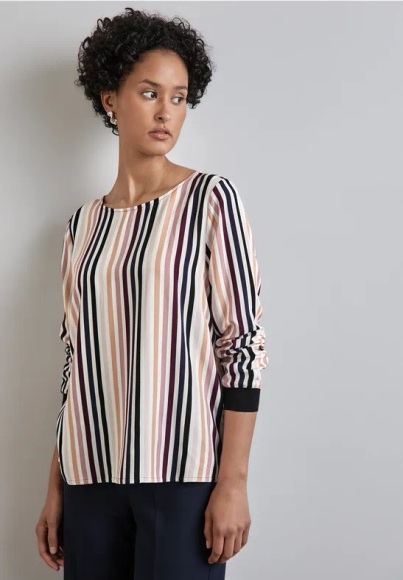 Bluse mit Tape-Details