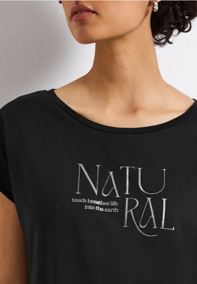 STREET ONE Shirttop, mit Schriftzug