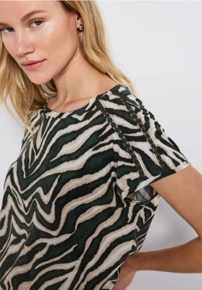 STREET ONE Shirttop, mit All-Over Print