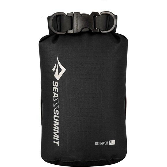 Sea to Summit Big River Dry Bag Packsack (Schwarz)