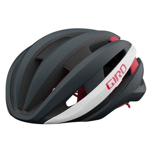 Giro Synthe II MIPS Helm matte portaro grey/white/red