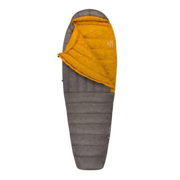 Sea to Summit Spark SpII Sleeping Bag regular dark grey/yellow 2019 Daunenschlafsäcke