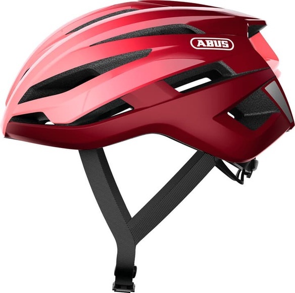 Abus StormChaser Velohelm dunkelrot