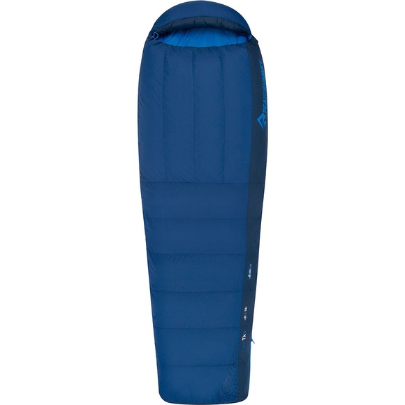 Sea to Summit Trek TkII Sleeping Bag Regular Wide denim/navy 2019 Daunenschlafsäcke