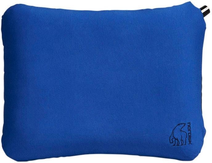 Nordisk Nat Pillow Square blue/black 2019 Reisekissen