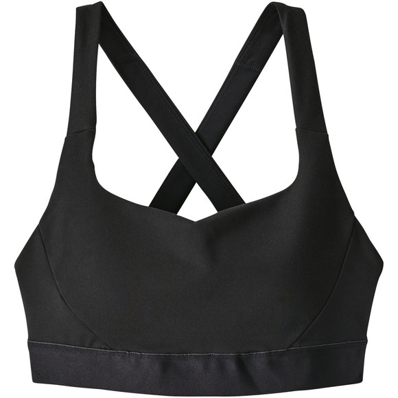Patagonia Damen Switchback Sport BH (Größe M, Schwarz)
