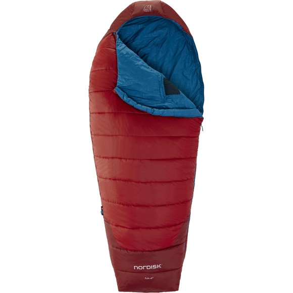 Nordisk Puk +4 Egg Schlafsack (Rot)
